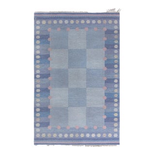 Vintage Swedish Flat-Weave Rug by Agda Österberg, at Doris Leslie Blau For Sale