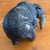 Mid 20th Century Black Bear With Salmon Catch Painted Bronze For Sale - Image 9 of 12