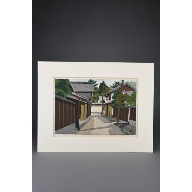 Ido Masao, Gokashō, Woodblock Print, 1987, Framed For Sale - Image 3 of 18