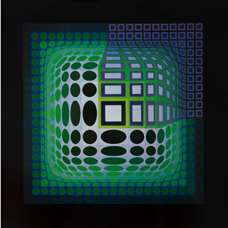 Victor Vasarely, KOSKA KAR, Etching For Sale