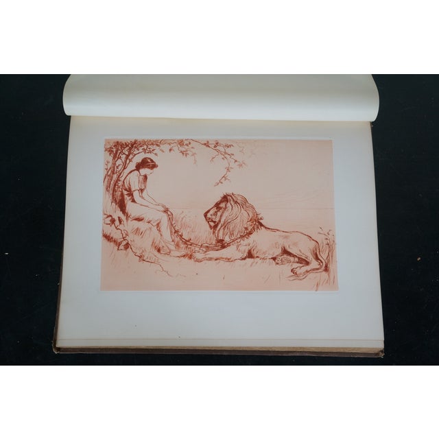 Antique 1883 Original Etchings by American Artists Hb Folio Art Book For Sale - Image 15 of 18
