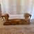 Mid 20th Century Vintage Hand Carved Wooden Double Headed Ram Sculpture For Sale - Image 5 of 10
