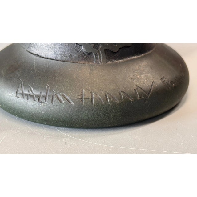 Daum Nancy, Wonderful Poppy Vase. Circa 1900 For Sale - Image 13 of 15