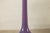 Contemporary Tall Artisan Ceramic Vase with Purple Glaze and Slender Neck For Sale - Image 3 of 18