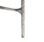 2020s Jessa Metal Tall Round End Table - Silver For Sale - Image 5 of 6