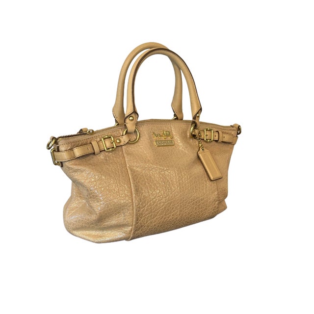 Vintage Coach Madison Handbag For Sale - Image 11 of 13