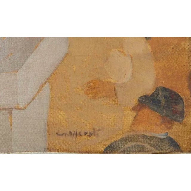 Oil on canvas realized by Alberto Gallerati (b. 1945) in 1970s. Hand signed. Very good condition. This piece is attributed...