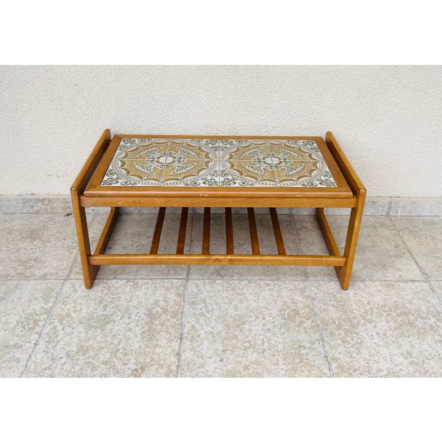 Scandinavian Teak Coffee Table, 1960 For Sale - Image 9 of 9