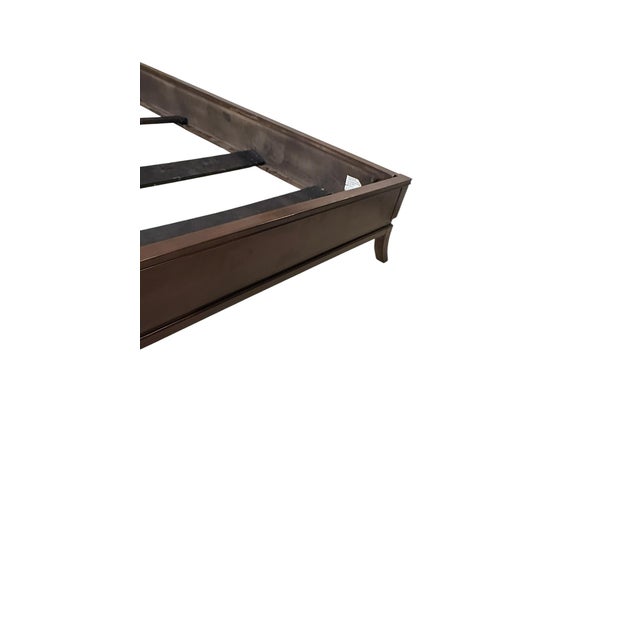 Drexel Heritage King Bed With Tufted Headboard For Sale - Image 6 of 11