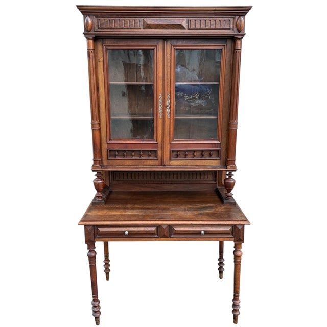 Napoleon III Notary's Library Office, 1880 For Sale - Image 4 of 14
