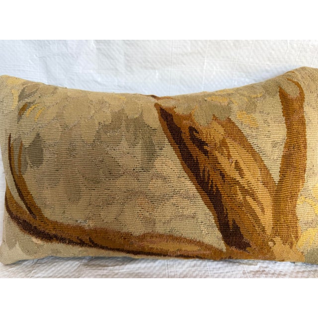 Rare 16th Century Brussels Verdure Tapestry Pillow For Sale In Los Angeles - Image 6 of 7