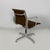 Italian Modern Fabric Office Chair by Charles and Ray Eames for ICF, 1970s, Set of 8 For Sale - Image 4 of 18