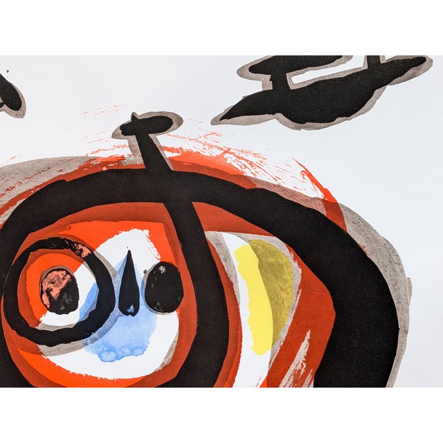 Offset Lithograph Exhibition Poster by Joan Miro, 1970s For Sale - Image 9 of 12