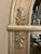 Henredon Henredon - Monumental Gold & Silver Leaf Arched Display Vitrines X3 For Sale - Image 4 of 7