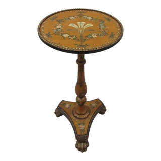 Chelsea House Hand Painted Round Side Table Style 2077 For Sale