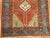 Textile Antique Persian Heriz Rug - 4'1" x 5'2" For Sale - Image 7 of 8