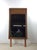 This mid century modern mountable mirror features hardwood construction and original walnut finish on the wood frame,...