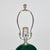 Green Art Deco Ceramic Table Lamps | Pair For Sale - Image 8 of 11