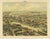 Beige Bird's Eye View of Berlin, Germany, 1885, Chromolithograph For Sale - Image 8 of 10