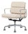 Eames for Herman Miller Tan Cream Office Chair in Schumacher Vegan Suede For Sale