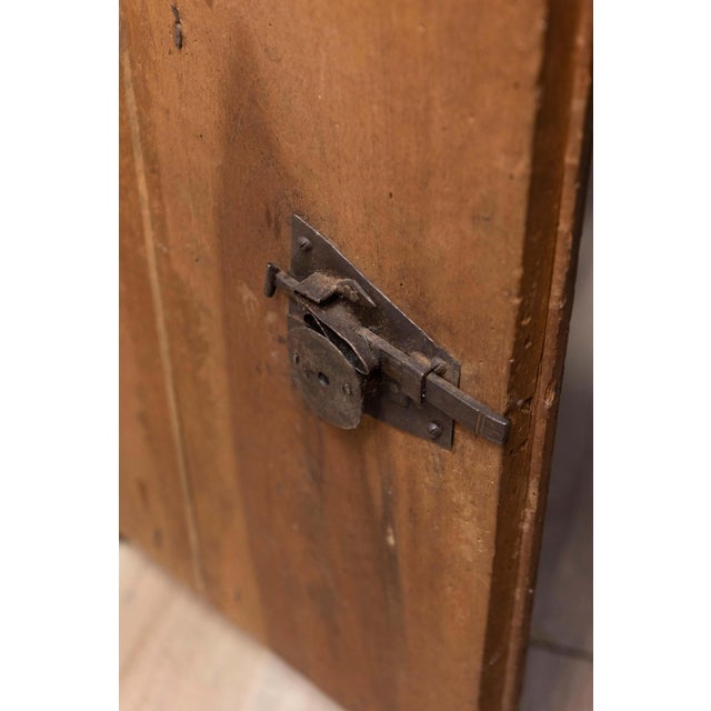 Italian 17th Century Walnut Buffet with Drop Front, Hidden Drawers and Two Doors For Sale In Atlanta - Image 6 of 14