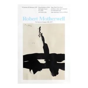 Royal Academy of Arts, Robert Motherwell Poster
