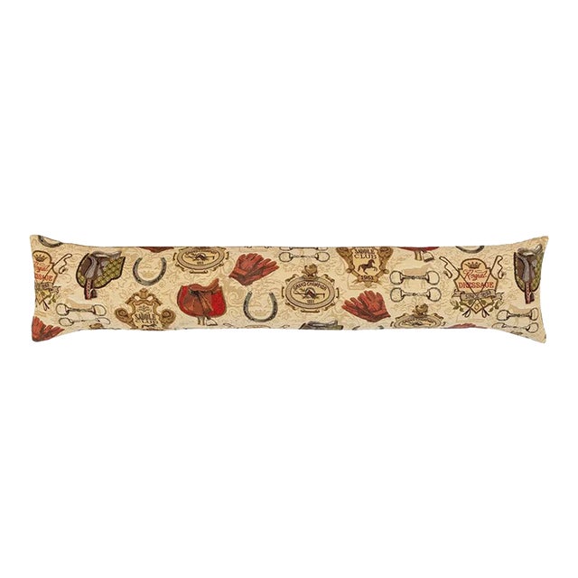 Royal Dressage Draught Excluder - 115x20cm (45"x9") For Sale