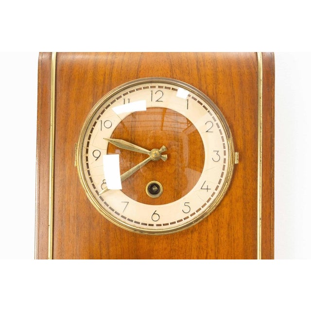 1960s French Pendulum Clock and Aneroid Barometer, 1960 For Sale - Image 5 of 9