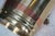 Brass Late 20th Century Brass & Copper Banded Poseidon Champagne Wine Ice Bucket Trash Can 10" For Sale - Image 8 of 11