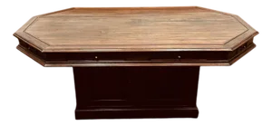 English Teak Meeting Table