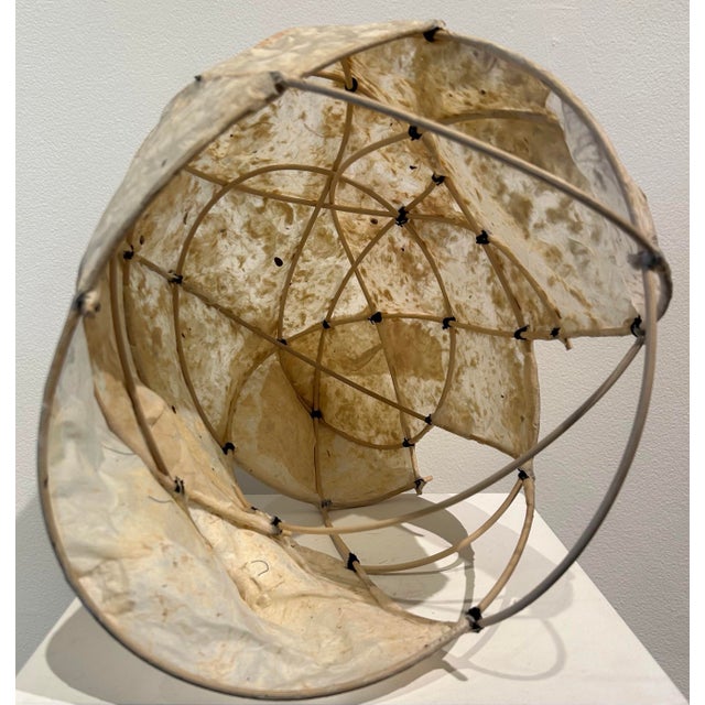 Handmade Japanese Kozo Paper and Reed Sculpture For Sale In Chicago - Image 6 of 8