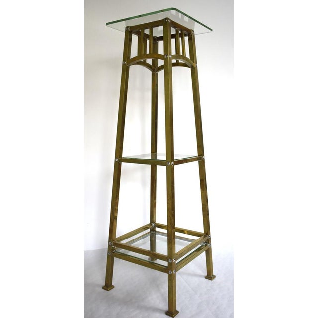 Art Nouveau Plant Stand attributed to Adolf Loos and Johannes Heeg, 1890s For Sale - Image 11 of 12