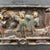 Antique Turn of the Century Chinoiserie Side Table With Hand-Carved and Painted Scenes For Sale In New York - Image 6 of 10