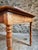 French Oak and Walnut Dining Table with Marble Top For Sale - Image 15 of 18