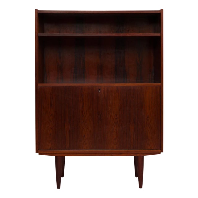 Vintage Danish Mid-Century Hutch/Bar Cabinet For Sale