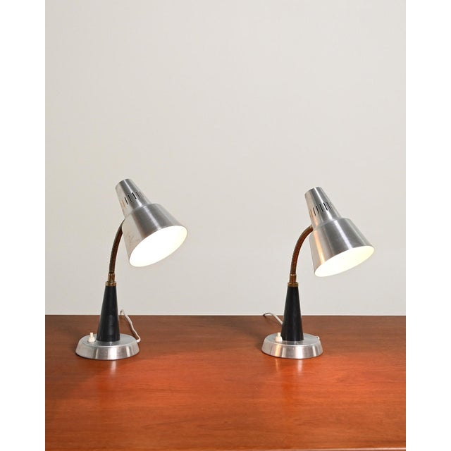 600/5 Table Lamps from Gemi, 1960s, Set of 2 For Sale - Image 3 of 13