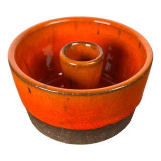 Mid-Century Modern Danish Studio Pottery Candleholder from Johannes Andersen Keramik, 1960s For Sale