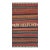 1950s Vintage Shahsavan Persian Kilim in Stripes & Geometric Patterns From Rug & Kilim For Sale