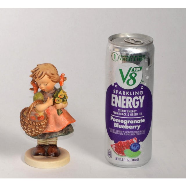 1964 Goebel Germany Hummel Collective Porcelain Girl Figurine Autumn Harvest For Sale In Miami - Image 6 of 14