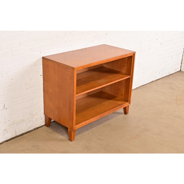 Conant Ball Leslie Diamond for Conant Ball Mid-Century Modern Solid Birch Bookcase, 1950s For Sale - Image 4 of 9