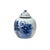 Asian Oriental Blue White Big Flower Porcelain Large Ginger Jar For Sale - Image 3 of 6