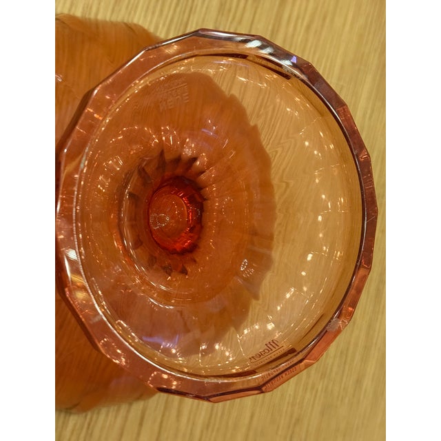 2020s Hoffmann Facet-Cut Pedestal Bowl For Sale - Image 5 of 5