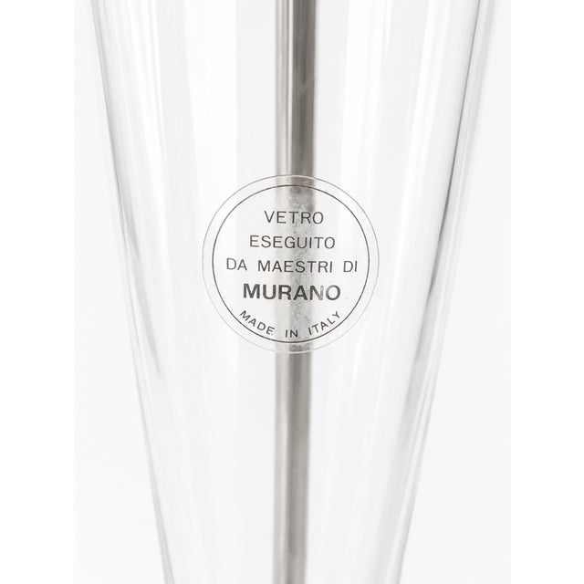 Postmodern Monumental Transatlantico Murano Glass Lamp from Maestri Di Murano, 1980s For Sale - Image 3 of 13