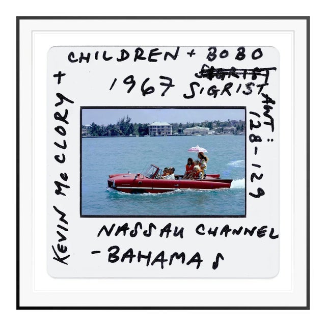 Sea Drive Slide 1961 by Slim Aarons Framed C-Print For Sale