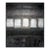 # 24" X H 28" Black and White Abstract Geometric Minimalist High-End Oil on Canvas For Sale