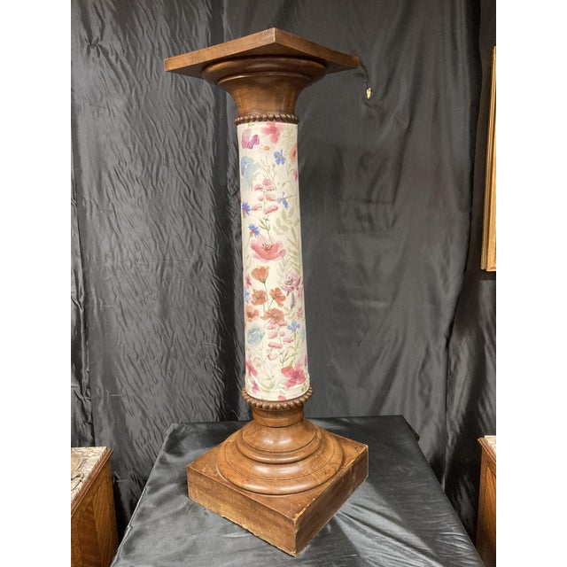 Antique Walnut Columns, 1800s, Set of 2 For Sale - Image 9 of 18