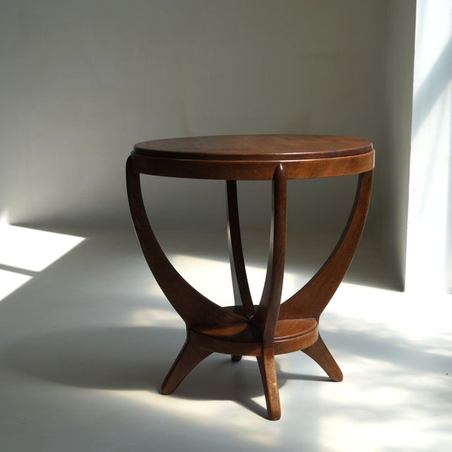 Amsterdam School Occasional Table by a.f. Van Der Weij for l.o.v. Oosterbeek, 1920s For Sale - Image 14 of 18