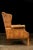 Mid 20th Century Vintage Tufted Leather Chesterfield Armchair in Camel Brown For Sale - Image 5 of 8