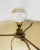 Vintage Mid 20th Century Pate-Sur-Pate Yellow Lamp For Sale - Image 9 of 11