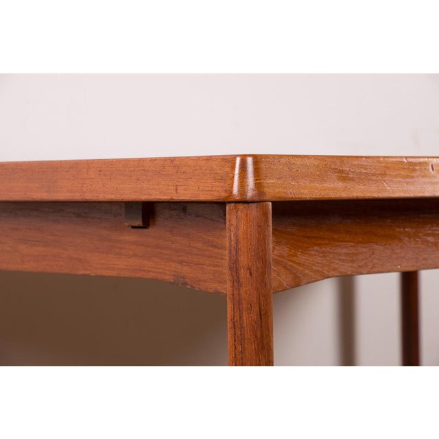 Danish Dining Table in Teak by Henning Kjaernulf for Vejle Stole, 1960s For Sale - Image 12 of 18